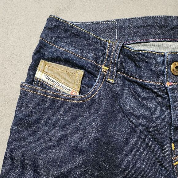 DIESEL grupee Zip women's jeans - diesel Super Slim - Skinny - Low Waist Sz 29 - Picture 11 of 14